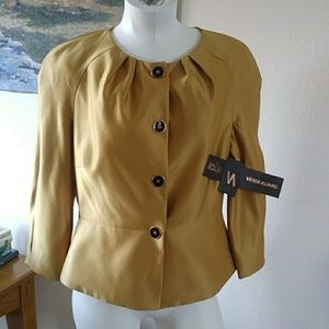 Vintage NWT Gold Blouse Victor Alfaro